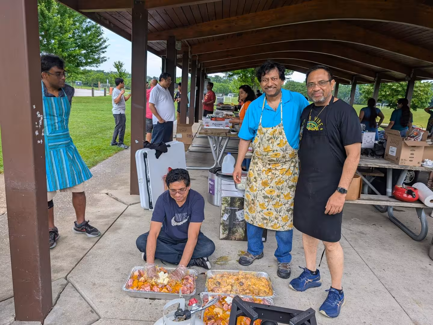 NEOBA 2025 picnic group photo